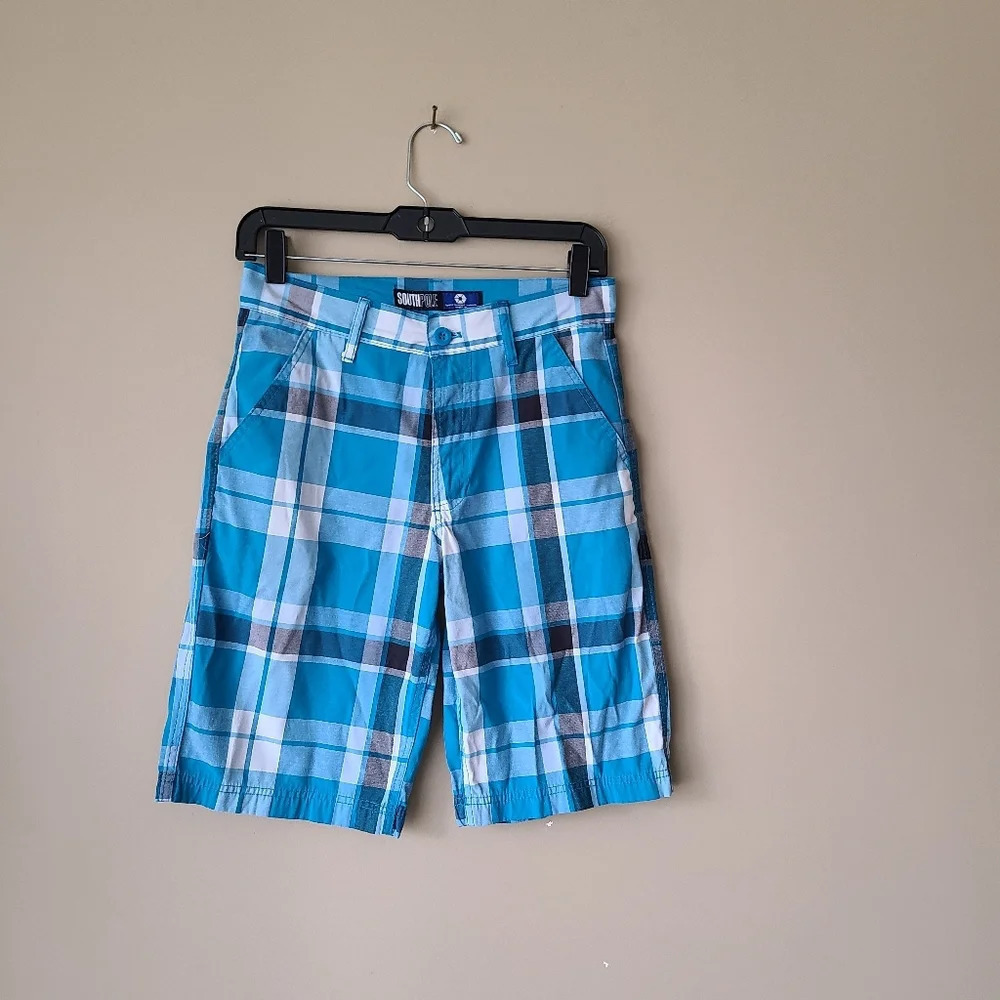 Southpole boys shorts sz.12 plaid (10,5"inseam)